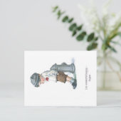 Artistisch Comic Children Old Briefkaart (Staand voorkant)