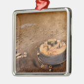 Artistisch concept metalen ornament (Links)