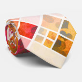 Artistisch gecheckt Stropdas hartpatroon (Opgerold)