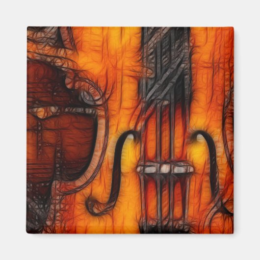 Artistisch geweld magneet (Voorkant)