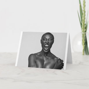 Artistisch model kaart