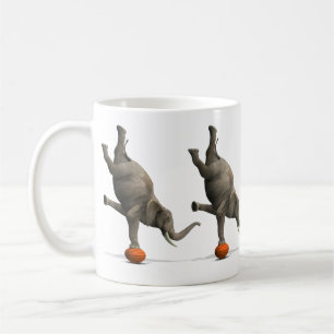 Artistisch olifant koffiemok