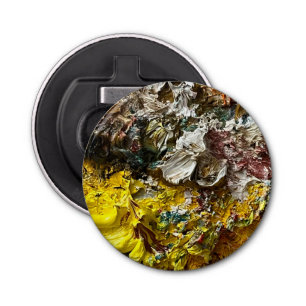 Artistisch palet #1 button flesopener