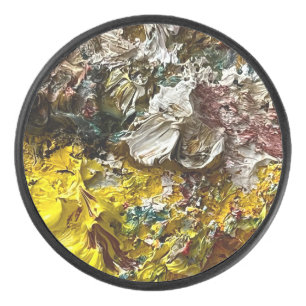 Artistisch palet #1 hockey puck