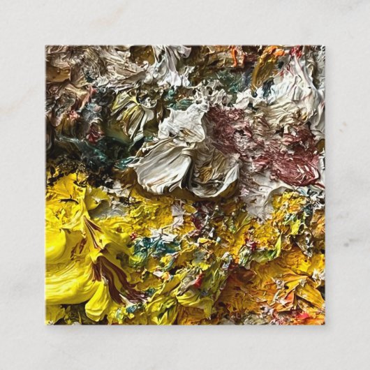 Artistisch palet #1 informatiekaartje (Voorkant)