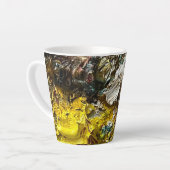 Artistisch palet #1 latte mok (Linkerhoek)