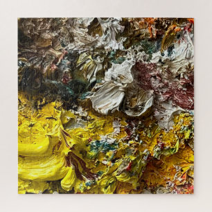 Artistisch palet #1 legpuzzel