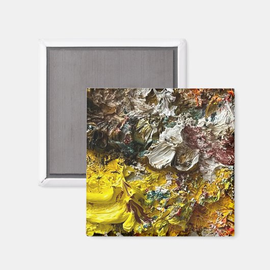 Artistisch palet #1 magneet (Voorkant / Achterkant)