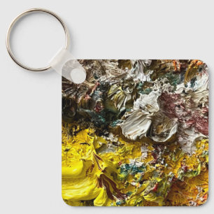 Artistisch palet #1 sleutelhanger