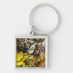 Artistisch palet #1 sleutelhanger