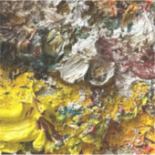 Artistisch palet #1 sticker (Voorkant)