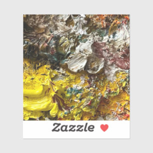Artistisch palet #1 sticker