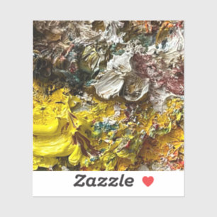 Artistisch palet #1 sticker