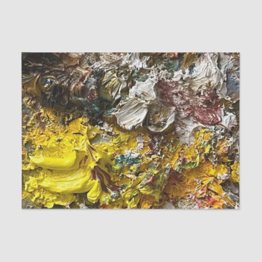 Artistisch palet #1 tissuepapier (Voorkant)