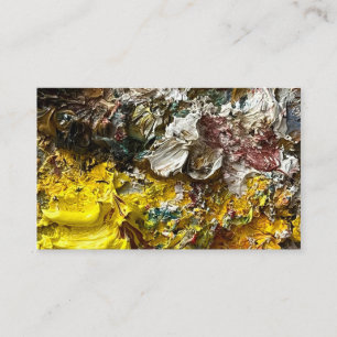 Artistisch palet #1 visitekaartje