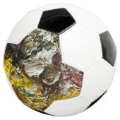 Artistisch palet #1 voetbal (Drie kwart)