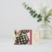 Artistisch Visitekaartje invullen (Staand voorkant)