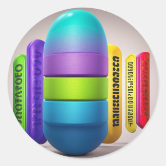 "Artistry Unleashed: boeiende capsule collectie Ronde Sticker