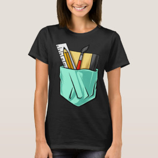 Artists Artist Tools  Cute Pocket T-shirt