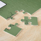 Artist's Black Cat Legpuzzel (Zijkant)