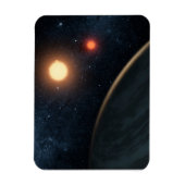 Artist's Concept Illustrating Kepler-16b. Magneet (Verticaal)