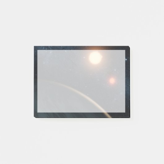 Artist's Concept Illustrating Kepler-16b. Post-it® Notes (Voorkant)