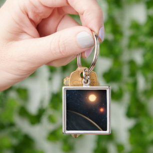 Artist's Concept Illustrating Kepler-16b. Sleutelhanger