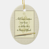 Artists Pallette Ornament (Achterkant)