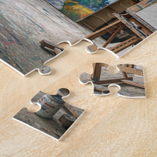 Artist's studio legpuzzel (Zijkant)