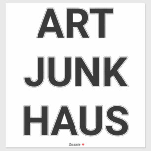 ARTJUNKHAUS Jeff Hankamer Artjunkhaus Spat-art Sticker