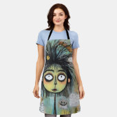 ArtLady 18 Charmant en bedroefd Schort (Gedragen)