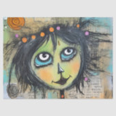 ArtLady 5 Charmant en verontrust Tissuepapier (Voorkant)