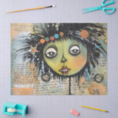 ArtLady 7 Charmant en verontrust Tissuepapier (Craft)