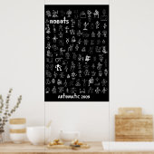 Artomatic Robots 2009 Poster 3 - Black Edition (Cuisine)
