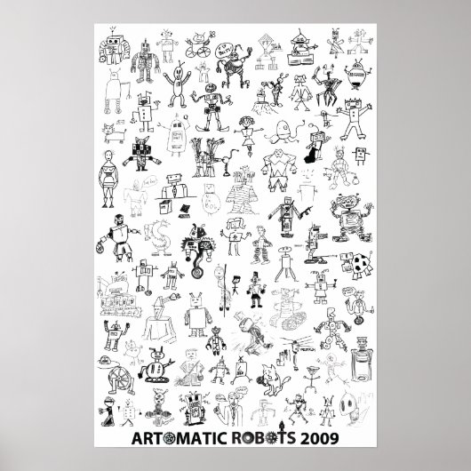 Artomatische robots 2009 Poster 1 (Voorkant)