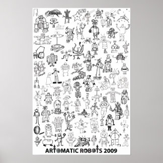 Artomatische robots 2009 Poster 2