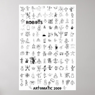 Artomatische robots 2009 Poster 6