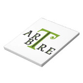 Artree-boomkunst Notitieblok (Gedraaid)