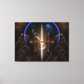 Artrillian domein van Xzendor7 Fractal Art Canvas Afdruk (Voorkant)