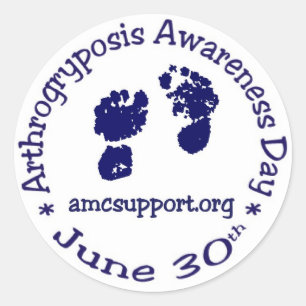 Artrogryposis Awareness Day * 30 juni* Sticker