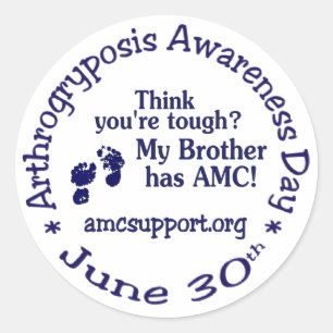 Artrogryposis Awareness Day *Brother* Sticker