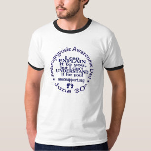 Artrogryposis Bewustingsdag *Begrijp* T-shirt