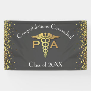 Arts Afgestudeerde Physician Assistant PA Afstuder Spandoek