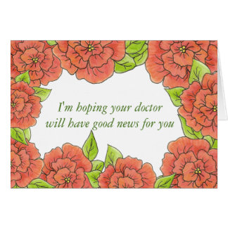 Arts Appointment Card met rozen