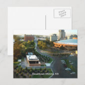 Arts Downtown Wichita, Kansas Briefkaart (Voorkant / Achterkant)