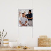 Arts en patiënt poster (Keuken)