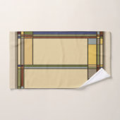 Arts et artisanat Automne Motif géométrique (Serviette à main)