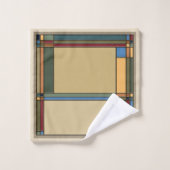 Arts et artisanat de couleur audacieuse Automne Gé (Gant de toilette)