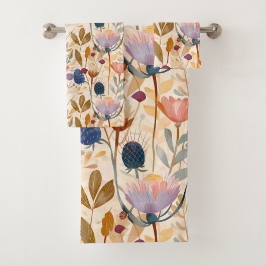 Arts et artisanat fleur sauvage et chardon écossai (En situation)