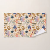 Arts et artisanat fleur sauvage et chardon écossai (Serviette à main)